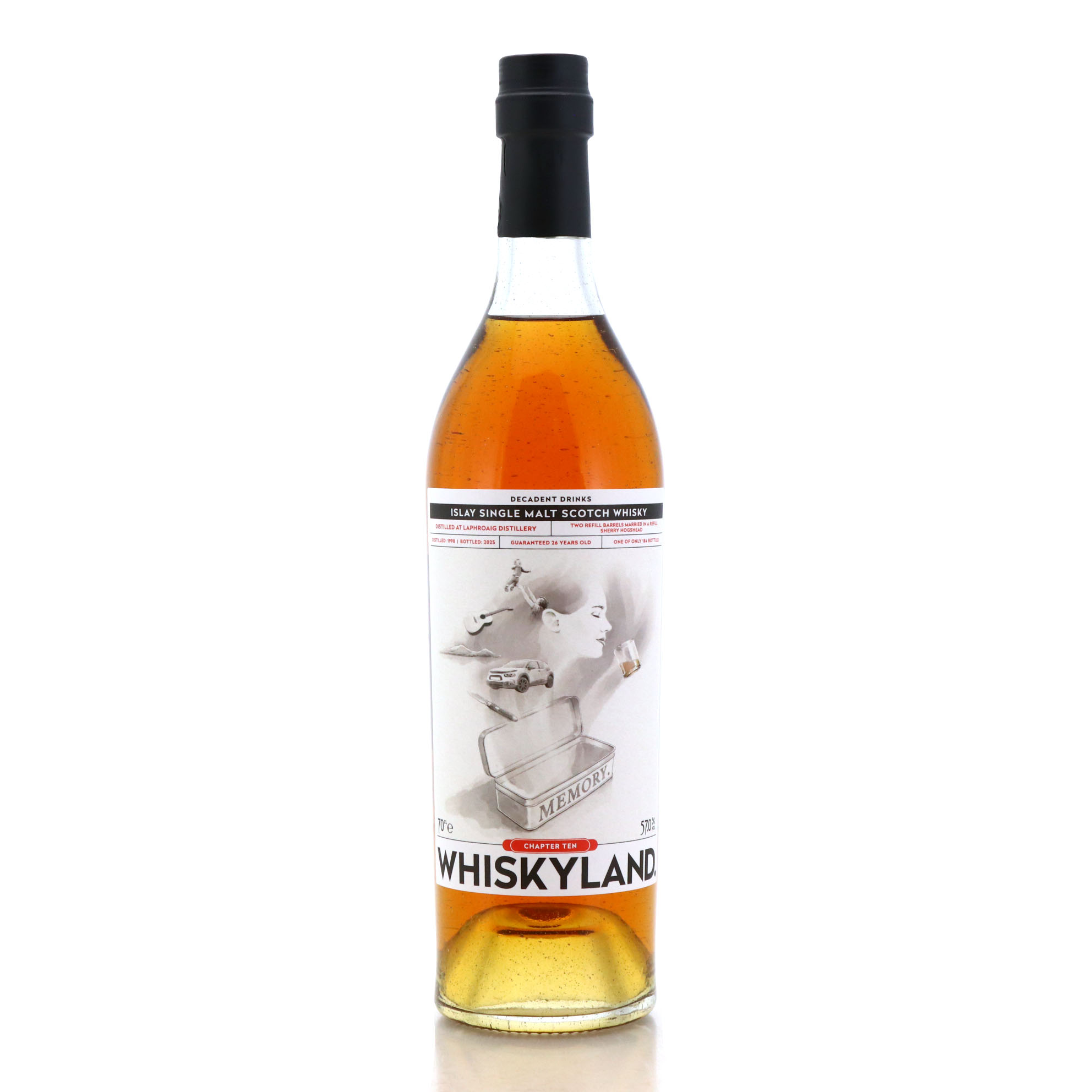 格安SALEスタート！ years 26 Laphroaig Ten Chapter Whiskyland old Drinks Decadent | ウイスキー